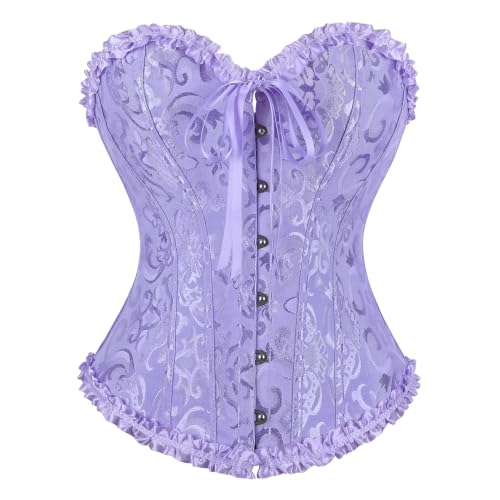 Image of frawirshau Women's Overbust Costume Corset Renaissance Victorian