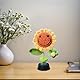 PARFCO Wackelfigur, Handgefertigt Wackelkopf, Spaß Wackelblume Solar, Wackelkopf Auto Wackelfigur, 17 × 11 × 5 cm Wackelfiguren, für Auto, Büro Und Zimmer