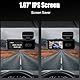 4K Dashcam Auto WiFi Autokamera mit 64GB Karte App Nachtsicht Loop-Aufnahme G-Sensor 24h Parkmodus Flip Spiegel 170°Weitwinkel (K6 Front Camera)