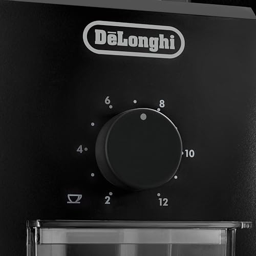 DeLonghi KG 79 Professionelle Kaffeemühle (Kunststoffgehäuse, bis zu 12 Tassen) schwarz - 4