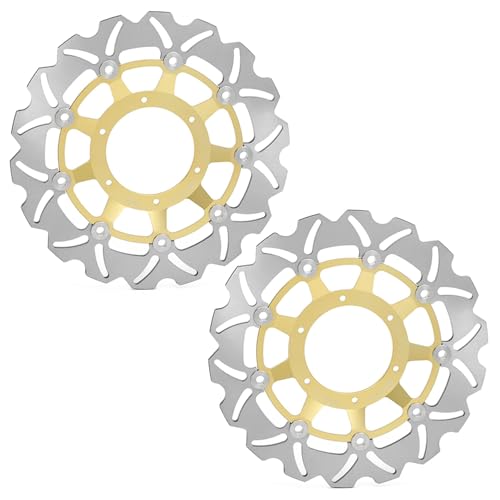 SFriding Front Brake Disc Rotors for Honda CBR600F4i 01-07 CBR 600 FS Sport 01-02 CB900F 02-07 VTX 1800 R C F N S T