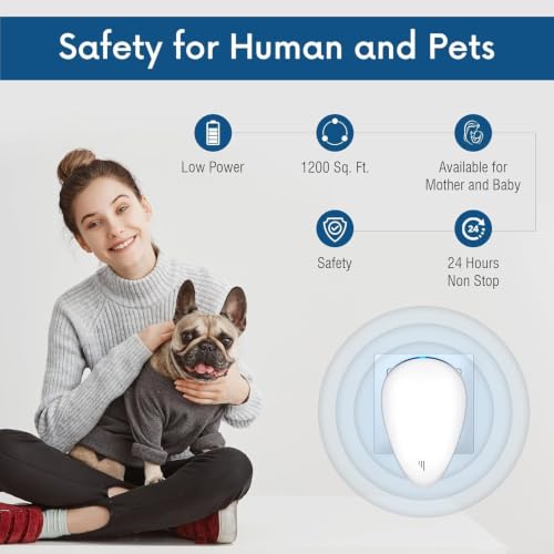 Image of Ultrasonic Electric Pest Repellent Machine to Repel Lizard,Rat,Cockroach,Mosquito,Home Pest Rodent Repelling Aid for Reject Ants for Reject Insect Mosquito Killer Machine (Pack of 2)