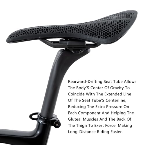 HUALONG Ultra Light Bike Seat Post Carbon Seatpost 27.2 mm Offset 20mm for Road Mountain BMX Bicycle, Capacity of 100 kg, Weight 170g ± 5g, Length 350mm, Matte