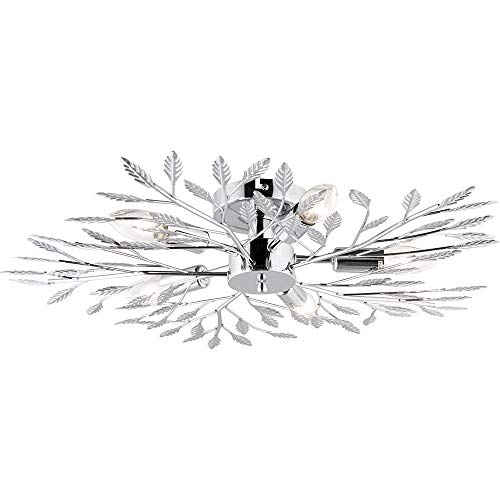 Leuchten Direkt 50015-17 - Lampadario da soffitto, 5 x E14...