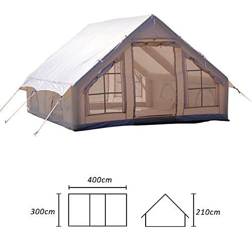 Carpa Inflable para Camping 5-8 Personas Fácil Montaje miniatura 5