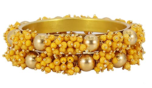Image of NMII Metal and Zircon Studded Kadaa set for Women /Girls