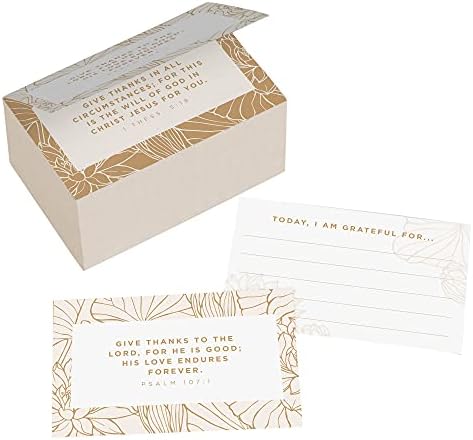 Grateful Gold and White Gratitude Jar Refill Card Packs image 2