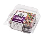 Our Specialty Individual Milk Chocolate Cake Square with Chocolate Fudge Icing and Sprinkles, Frozen, 6oz