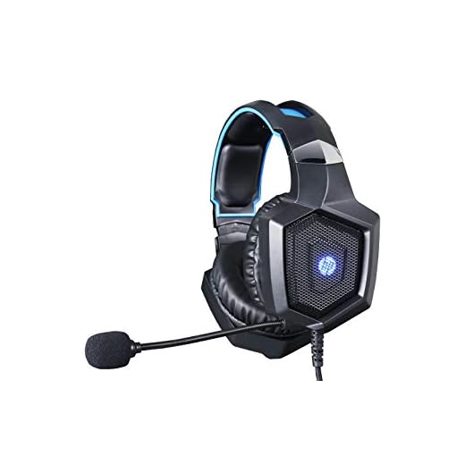 Headset HP Gamer H320GS Preto - Com Microfone Driver de 50mm USB Gold com Iluminação LED Áudio Stereo 7.1 Surround - 8AA14AA