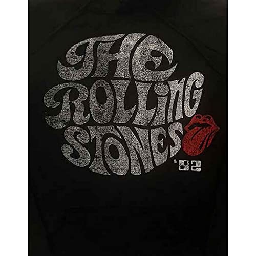 The Rolling Stones Sweat-Shirt À Capuche Swirl 1982 Band Logo Nouveau Officiel - Les Beatles, Paul McCartney, John Lennon, RIngo Starr, George Harrison The Rolling Stones Sweat-Shirt À Capuche Swirl 1982 Band Logo Nouveau Officiel – Image 4