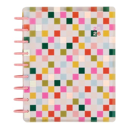 Happy Planner Disc-Bound 12-Month July 2025–June 2026 Planner with 3