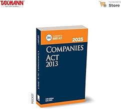Taxmann's Companies Act 2013 [Bare Act | POCKET] – Pocket-friendly | Updated Reference—Offering Quick Accessibility through Cross-references | Pre-amendment Footnotes