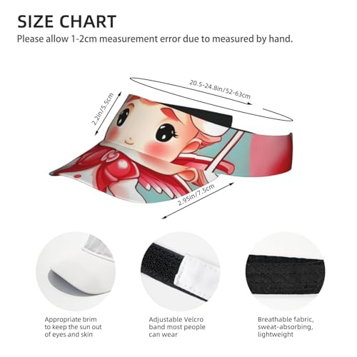 Cute Loving Boysunhat, Adjustable Hollow Cap, &*Breathable, Uv Protection, Suitable for Men and Women. Black4