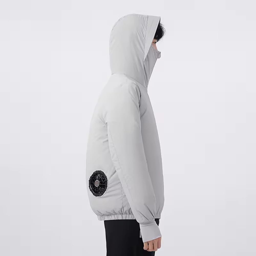 Chaqueta Protectora Solar UPF 50+ Sudadera con Capucha de Aire Acondicionado Ligera Mantente Fresco en Verano