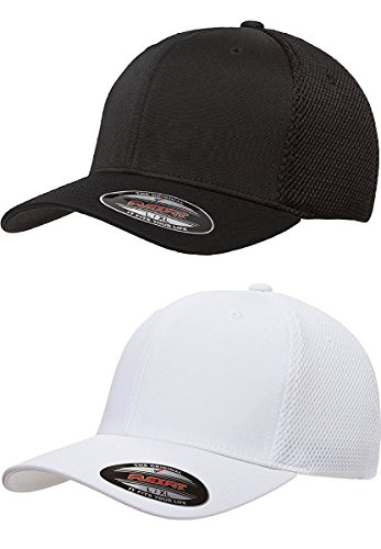 Image of Flexfit Two-Tone Stretch Mesh Fitted Cap Hat