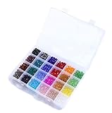 1200Pcs Cuentas Cristal Facetado,Cuentas Cristal Murano,Cuentas de Cristal Swarovski,Cuentas de Cristal para Bisuteria,Diy Pulseras,Cuentas de Cristal para Collares,Cuentas Cristal Plastico