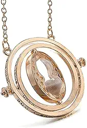Colar Vira Tempo Hermione Granger Articulado - Ampulheta Areia - Harry