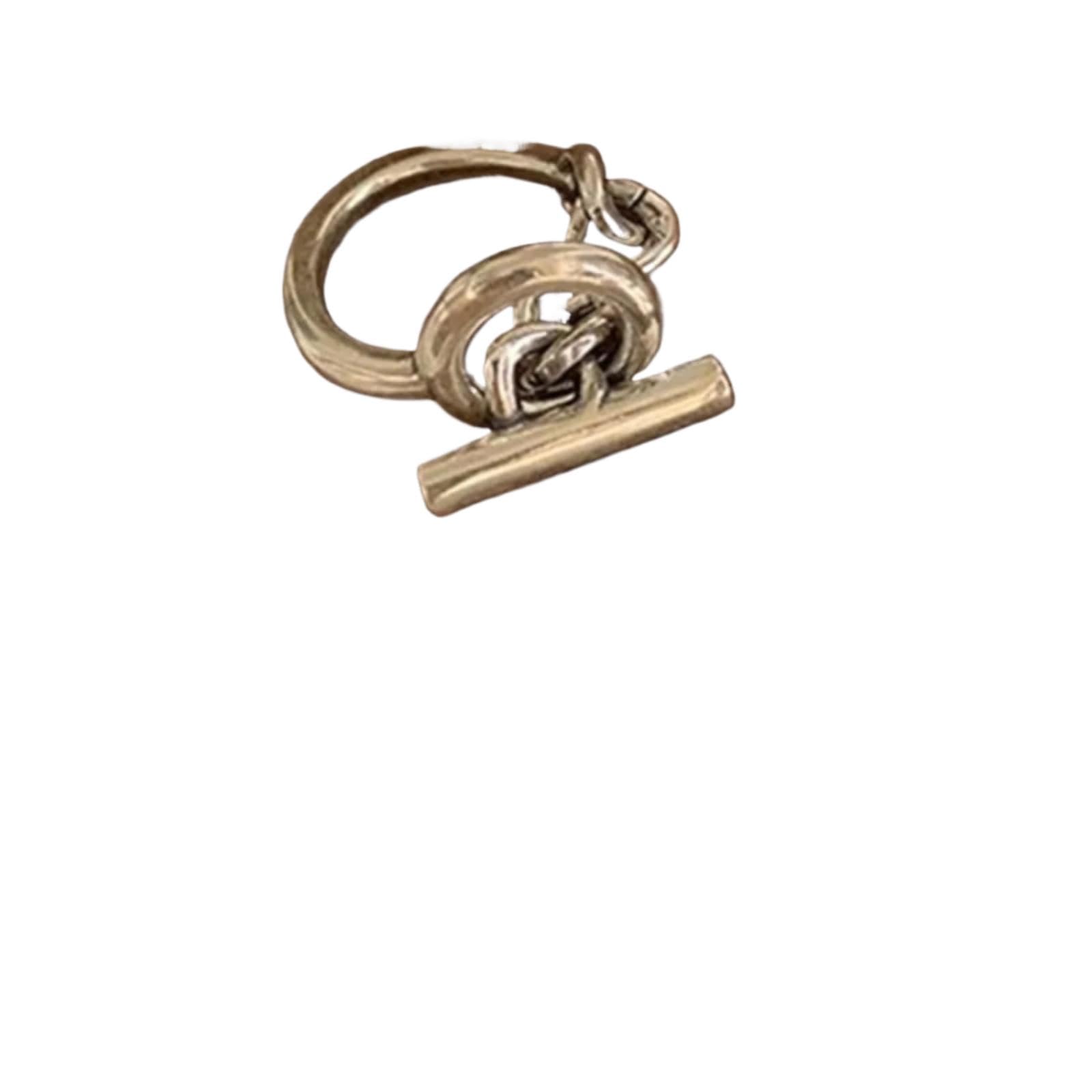 Bagues ring bijoux d'exception structure ajourée réglable femme homme - 5
