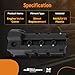 maXpeedingrods Engine Valve Cover for Chrysler 300 2008-2010, for Chrysler Sebring 2007-2010, for Dodge Avenger 2007-2010, for Dodge Charger 2008-2010 6 Cyl 2.7L