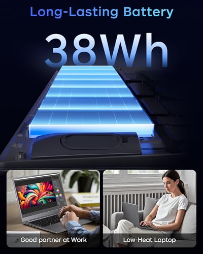 Image of Laptop 12GB RAM 256GB SSD, Pentium Gold 6500Y, 15.6 Inch FHD IPS Display, Thin & Lightweight Laptops with USB-C, USB 3.2, HDMI, TF Card Slot, WiFi 5, Laptop Computers for Work Study Everyday Use