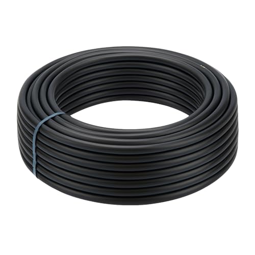PE Rohr für Gartenbewässerung verschiedene Größen & Längen PN6 (6 Bar) Hochwertiges PE-Rohr (Polyethylenrohr) zur effizienten Wasserverteilung im Garten auf Feldern (20mm - 25m)