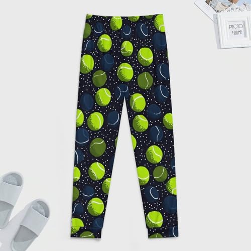 Tennis Balls Polka Dots Men's Pajama Bottoms Sleep Lounge Soft Comfy Pants Sleepwear4