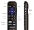 Replacement Remote Control Compatible with All Philips Roku TV Smart TVs?Only Works with Philips Roku TV, Not for Roku Stick and Roku Box? (Netflix/Disney Plus/Hulu/Vudu)