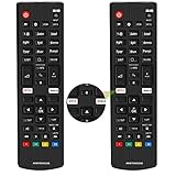 TISHOW 2 Piezas Mando LG Smart TV, Universal Mando TV LG AKB75095308 para LG Smart TV Compatible con...