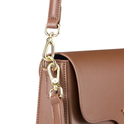 Crossbody Box Bag for Women, Genuine Cowhide Leather, Elegant Small Shoulder Purse, Compact Daily Handbag 32454