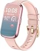 Seguimiento de Fitness, Relojes Inteligentes para Mujer y Hombre con Monitor de Ritmo Cardíaco/Presión Arterial/Oxígeno en Sangre 24/7, Seguimiento de Sueño, Contador de Calorías y Pasos, Seguimiento de Salud Sumergible IP68 para Android y iPhone 2