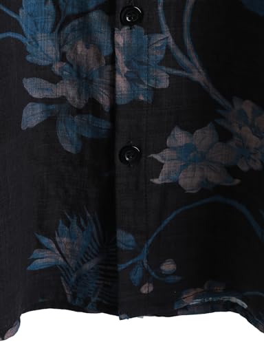 Image of VATPAVE Mens Casual Hawaiian Floral Shirts Short Sleeve Button Down Tropical Shirts Beach Summer Shirts