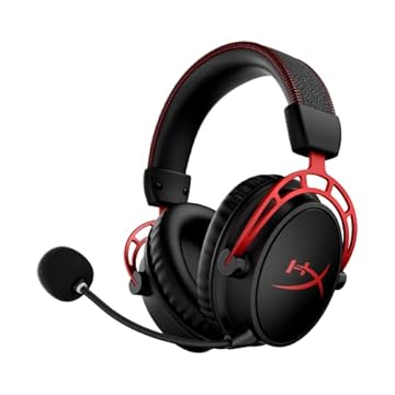 HyperX Cloud Alpha - Wireless Gaming Headset, Vermelho, 4P5D4AA
