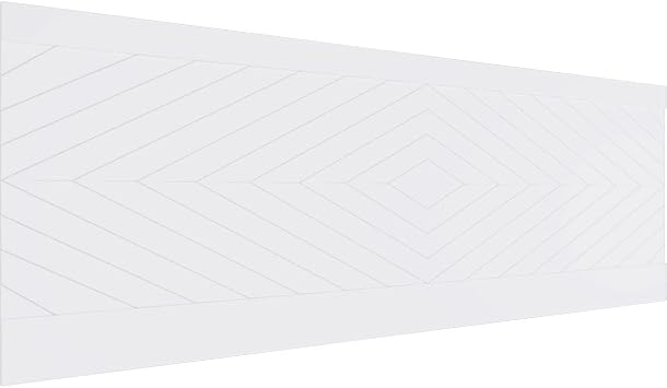 32"H x 94 1/2"W Nuevo PVC Wainscot Paneling Kit