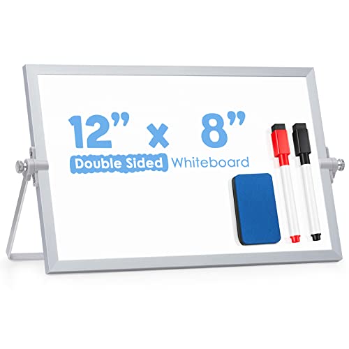 Arcobis Whiteboard Whiteboard, trocken abwischbar, 30,5 x 20,3 cm, 360 Grad wendbar, zur Do-Liste Cover