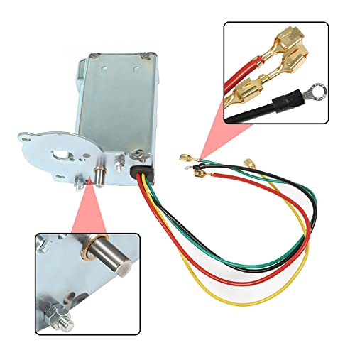 Image of labwork Electric Motor and Relay Convertible Top Electric Motor 22049793 Replacement for Chevy Caprice 1973-1975 Replacement for Chevy Impala 1971-1972