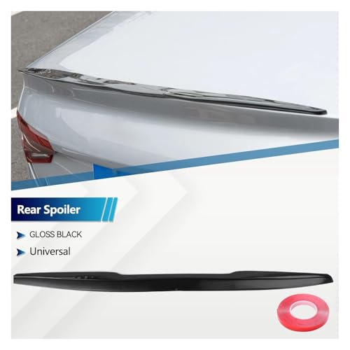 Spoiler de coffre arrière 115cm style carbone pour Mitsubishi Lancer Evolution - 3