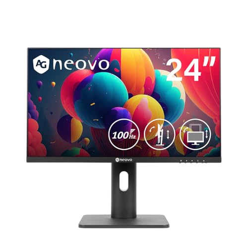 AG Neovo MH2403 24 inch Monitor Adjustable Height, Rotate, Swivel,100Hz,