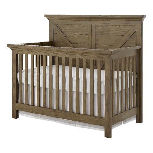 Westwood Westfield 4-in-1 Convertible Crib Harvest Brown