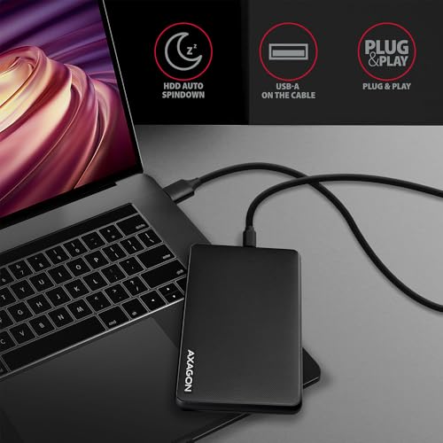 Carcasa externa EE25-SLC 2,5 pulgadas USB 3.0 / SATA III miniatura 6