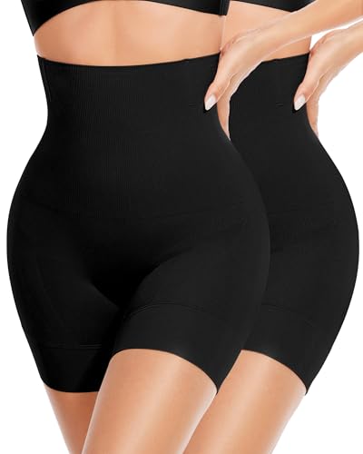 Image of BESTENA Tummy Control Shapewear Shorts Women Thigh Slimmer High Waisted Shapewear