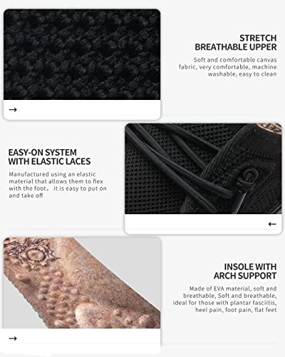 Image of Mens Wide Shoes Casual Slip On Shoes for Men - Men Loafers Wide Comfortable Boat Shoes with Arch Support