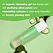 COOLA Organic Glowing Greens Facial Cleanser, Dermatologist Tested Skin Barrier Protection with Aloe Vera Juice, Vegan and Gluten Free, Travel Size, 1.7 Fl Oz (Pack of 1)