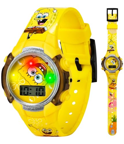 Nickelodeon Spongebob Squarepants Digital LCD Watch for Kids