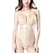 Produktbild HOUYAZHAN Hüften, Bauch, Brustbereich, Unterwäsche, offener Körper, Body, Body (Farbe : Beige, Size : XXL)