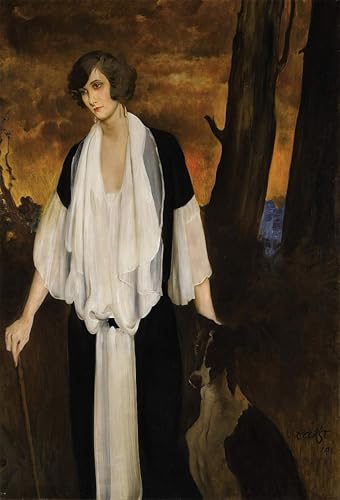 Portrait d'Art Leon Bakst - Peinture Décorative Salon et Bureau
