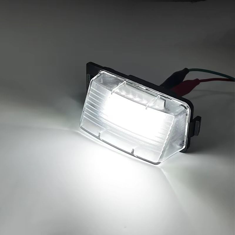 Luces de matrícula para Nissan Pulsar N16 juego de plafones traseros compatibles 26510CD00A 5