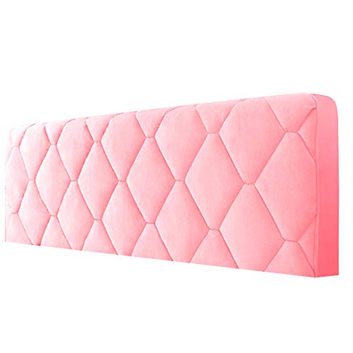WYJHNL - Funda protectora para cabecero de cama, para cama de matrimonio/individual, acolchada, funda elástica, protección de color liso, decoración para dormitorio, antipolvo Cover