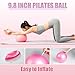 Pilates Kit Pilates Essentials Kit for Women 13 PCS Pilates Ring and Ball Set with Resistance Band,Adjustable Ankle Wrist Weights,Stretch Ring,Exercise Bands,Pilates Equipment for Home Workouts