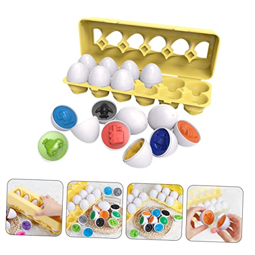 Œufs à assembler puzzle éducatif enfant set de jeu créatif et résistant
