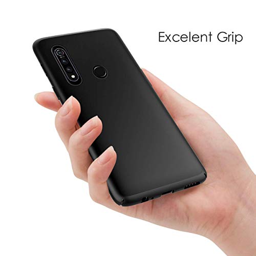 Image of Mobile Back Cover Case for Vivo Z1 Pro (Silicone Case|CameraProtection|Black SC1510)